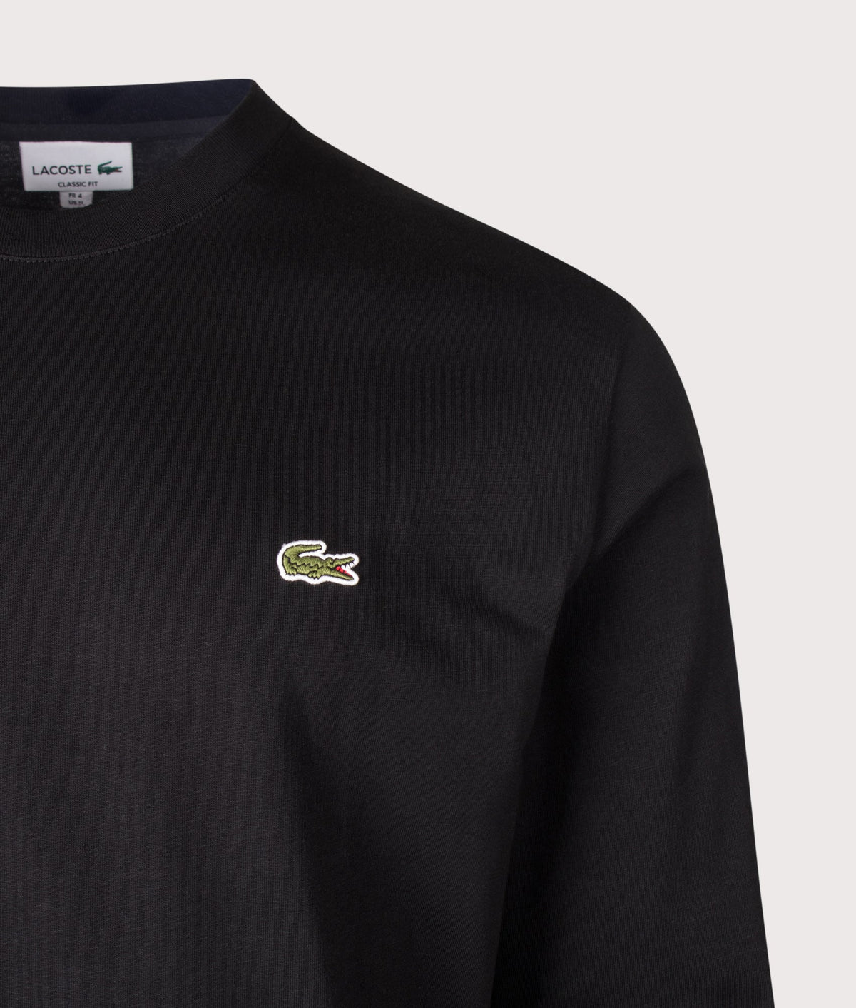Classic Fit Long Sleeved Cotton T-Shirt