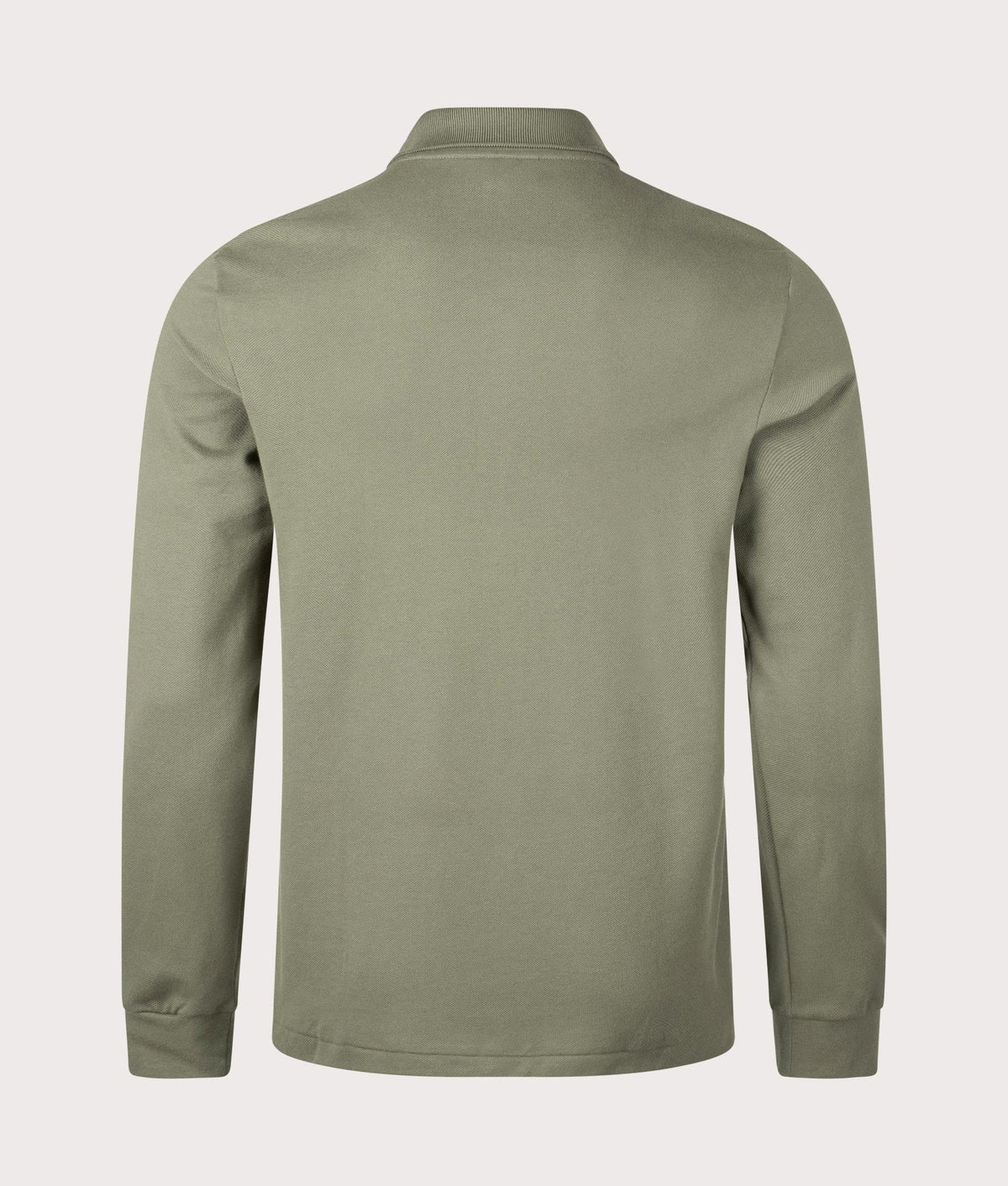 Long Sleeve Croc Logo Polo Shirt