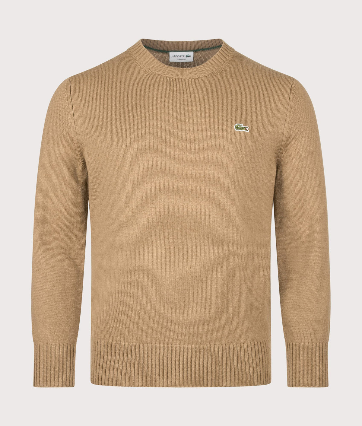 Classic Fit Wool Crewneck Jumper