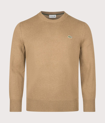 Classic Fit Wool Crewneck Jumper