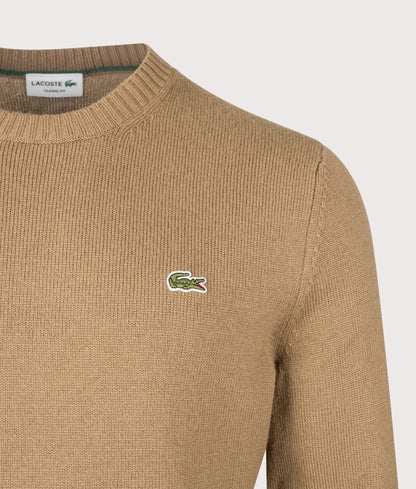 Classic Fit Wool Crewneck Jumper
