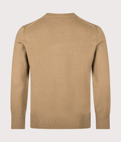 Classic Fit Wool Crewneck Jumper