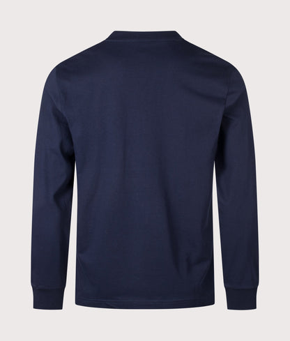 Classic Fit Long Sleeved Cotton T-Shirt