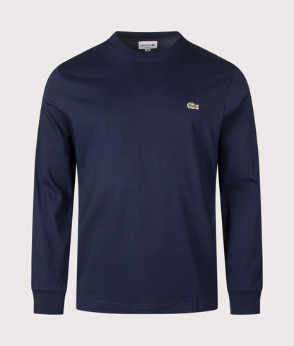 Classic Fit Long Sleeved Cotton T-Shirt