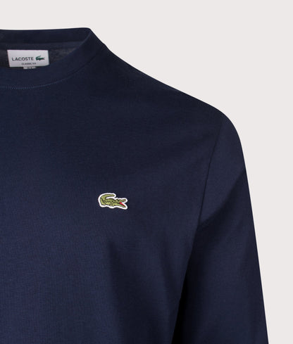 Classic Fit Long Sleeved Cotton T-Shirt