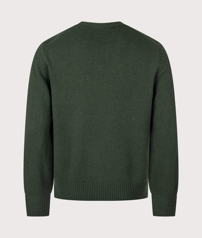 Classic Fit Wool Crewneck Jumper