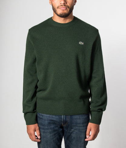 Classic Fit Wool Crewneck Jumper