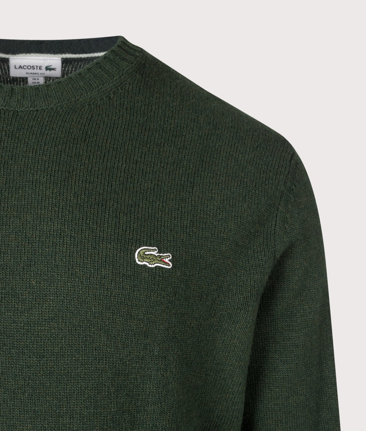 Classic Fit Wool Crewneck Jumper