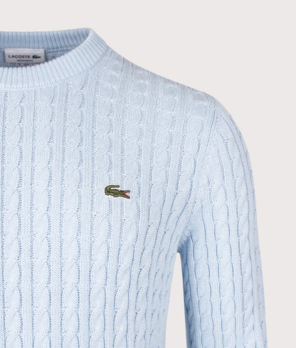 Regular Fit Cable Knitted Jumper