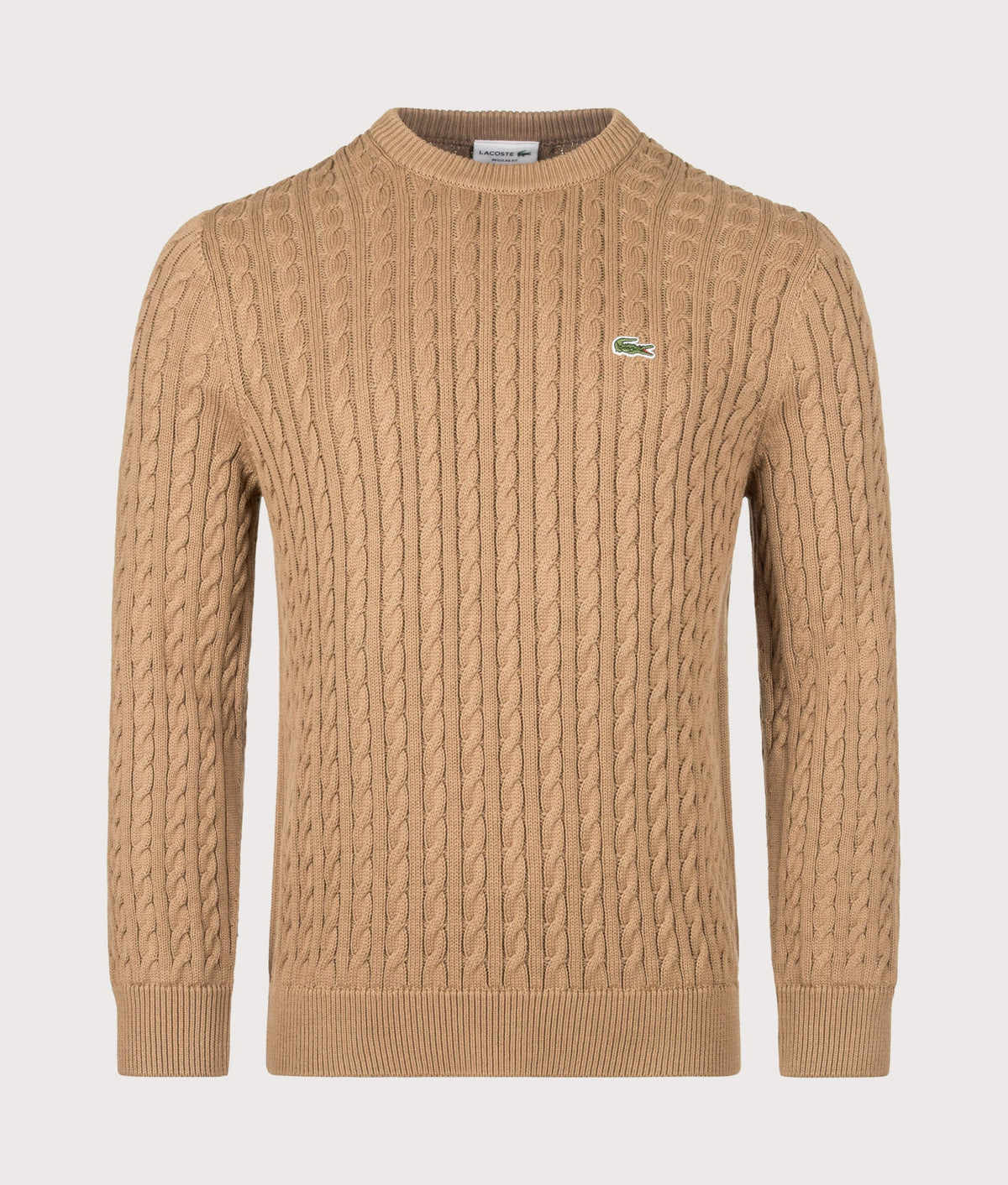 Regular Fit Cable Knitted Jumper