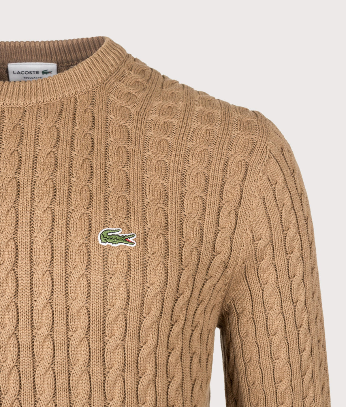 Regular Fit Cable Knitted Jumper