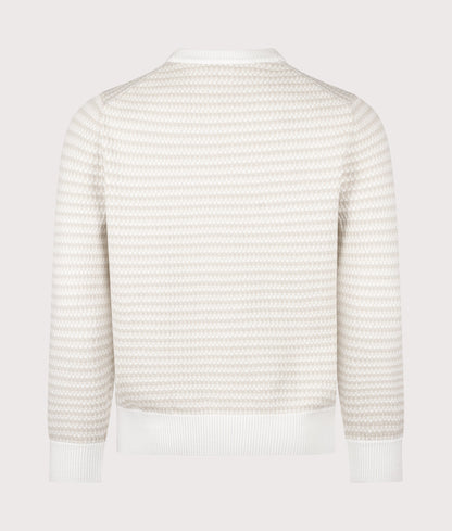 Regular Fit Stripe Knitted Jumper