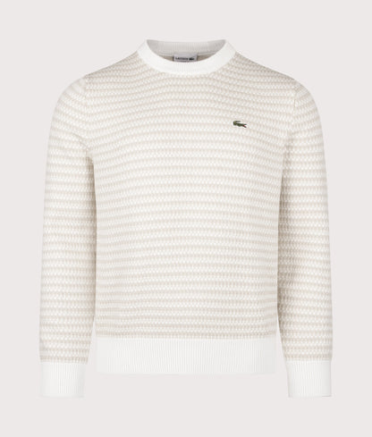 Regular Fit Stripe Knitted Jumper