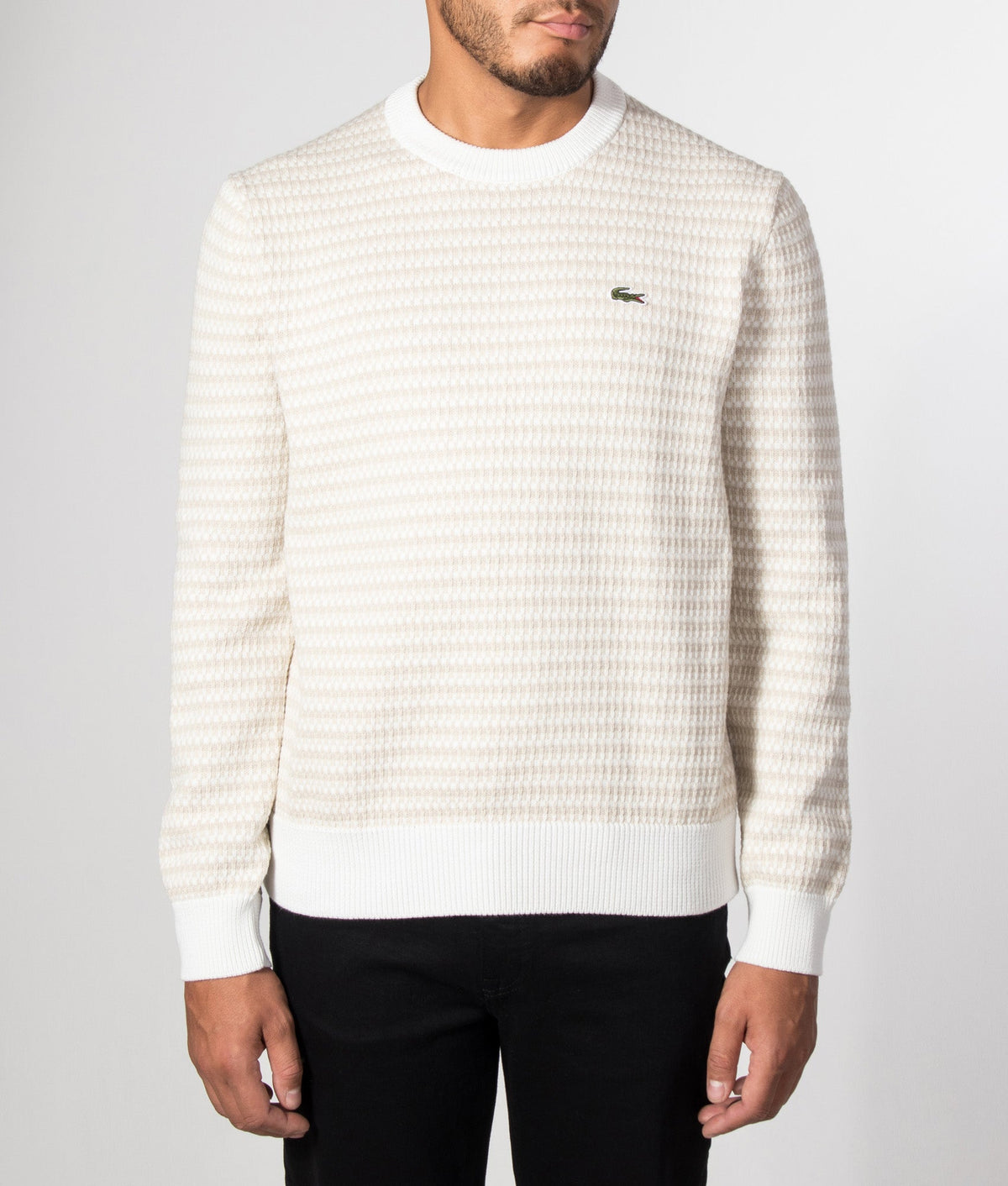 Regular Fit Stripe Knitted Jumper