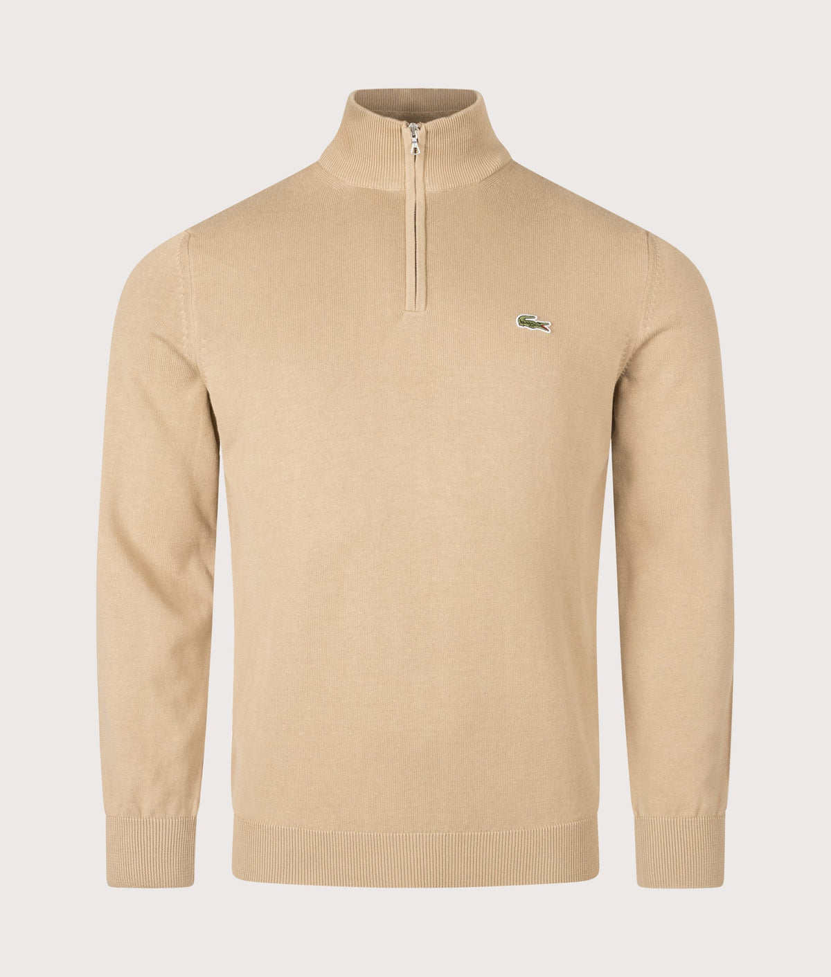 Regular Fit Quarter Zip Knit Jumper