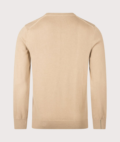 Regular Fit Croc Logo Knitted Jumper