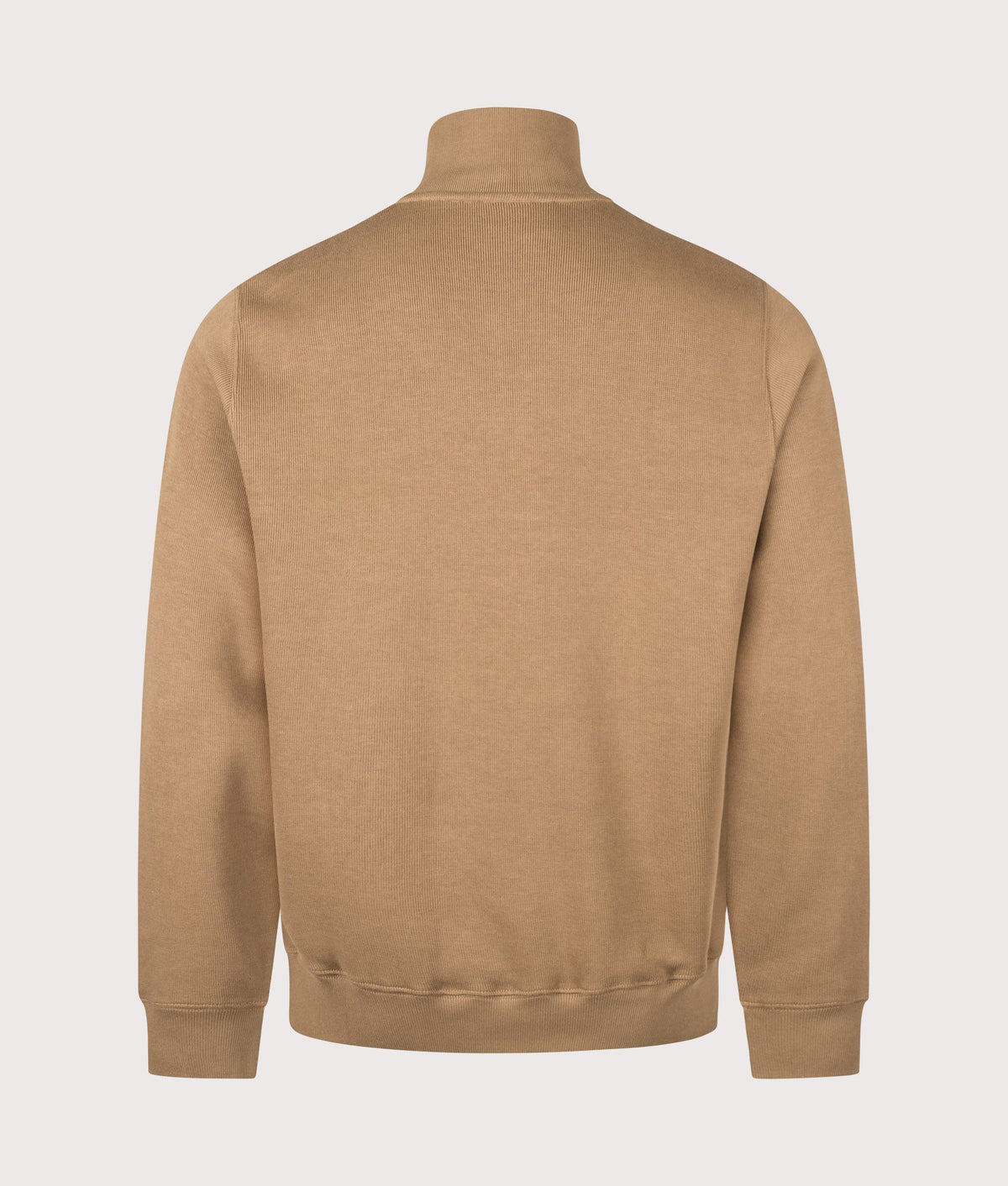 Regular Fit Croc Logo Quarter Zip Knit Jumper