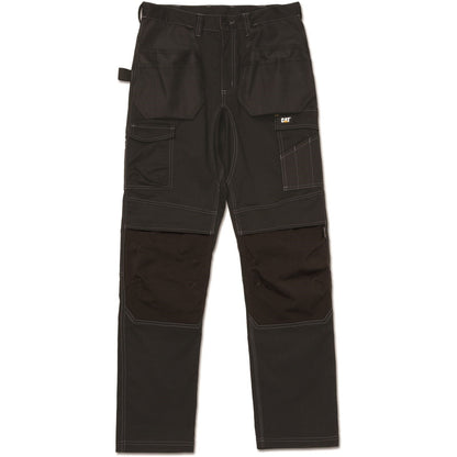 CAT Essential Knee Pocket Stretch Holster Trousers, Black