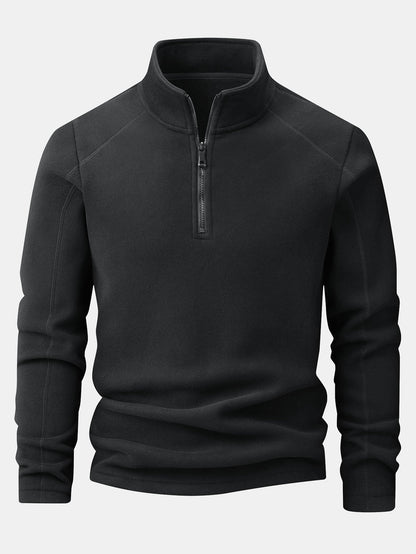 Quarter-Zip Fleece Sweatshirt