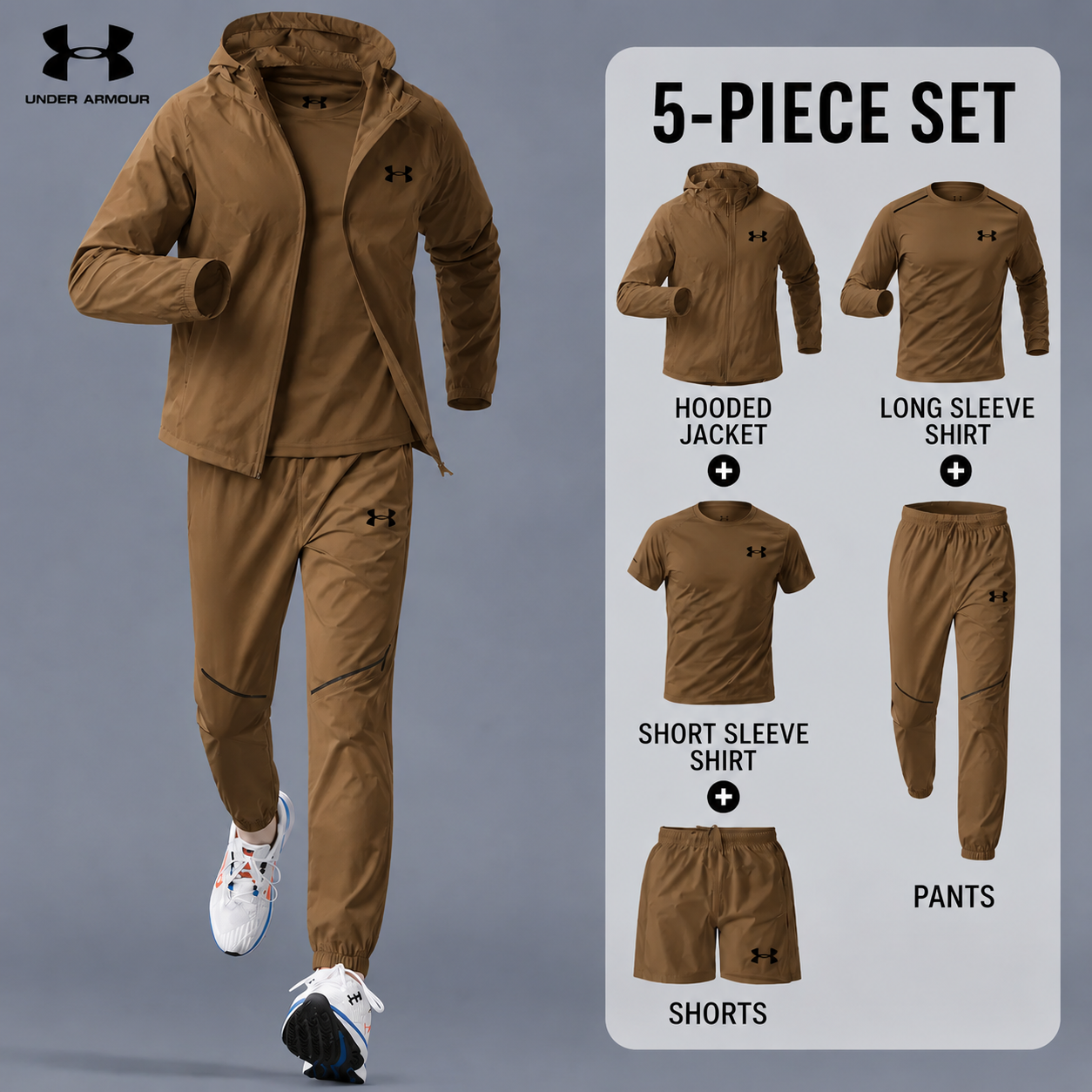 Premium five-piece casual suit