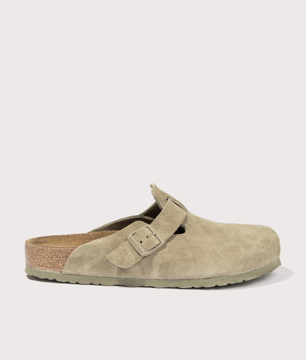 Boston Suede Leather Clogs