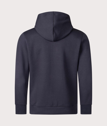 Regular Fit Zip Through Saggy Hoodie