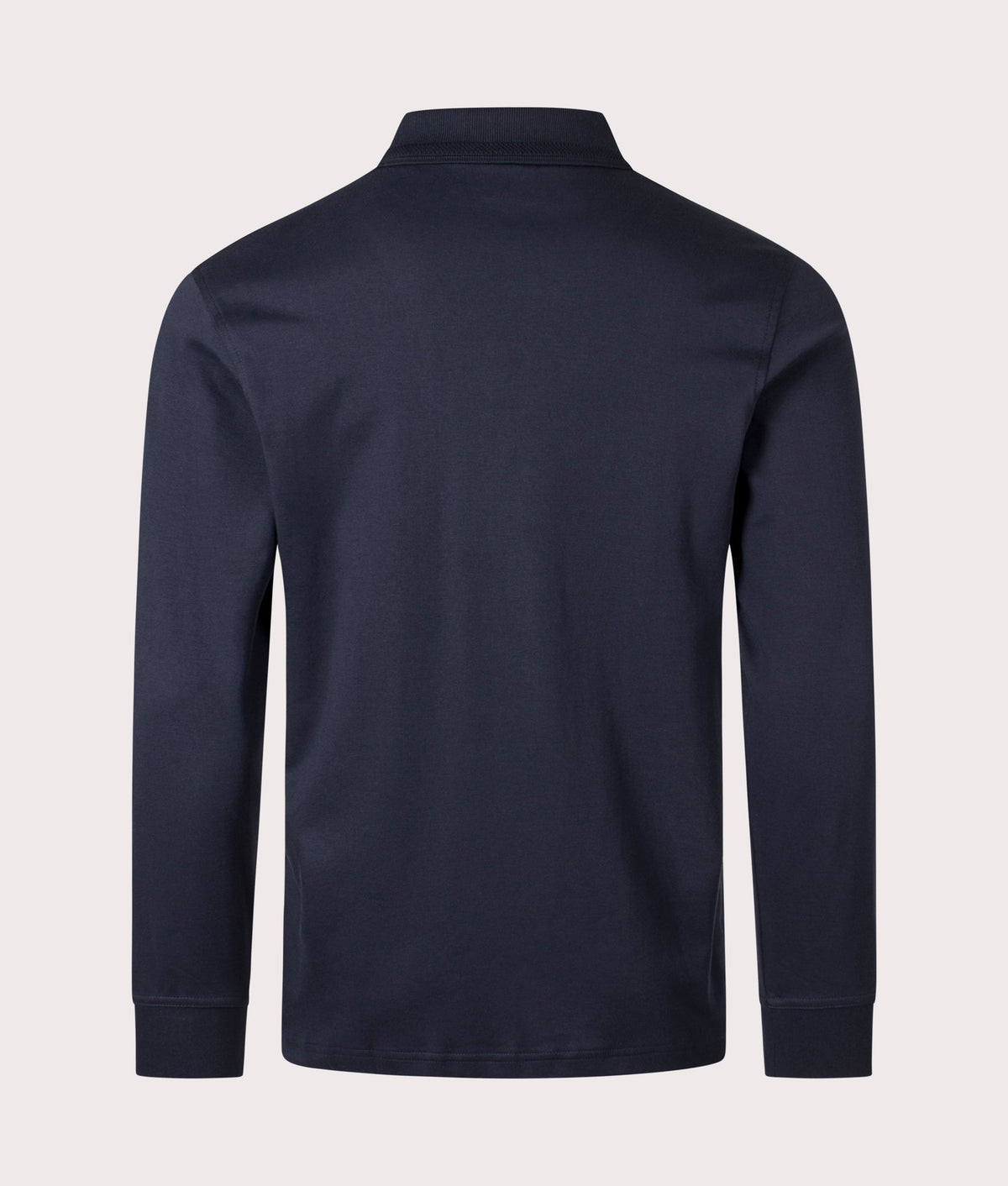Regular Fit Pe Interlock Long Sleeve Polo Shirt