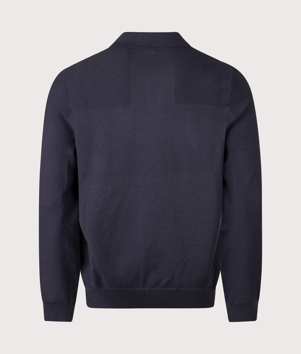 Regular Fit Long Sleeve Momentum X Knitted Polo Shirt