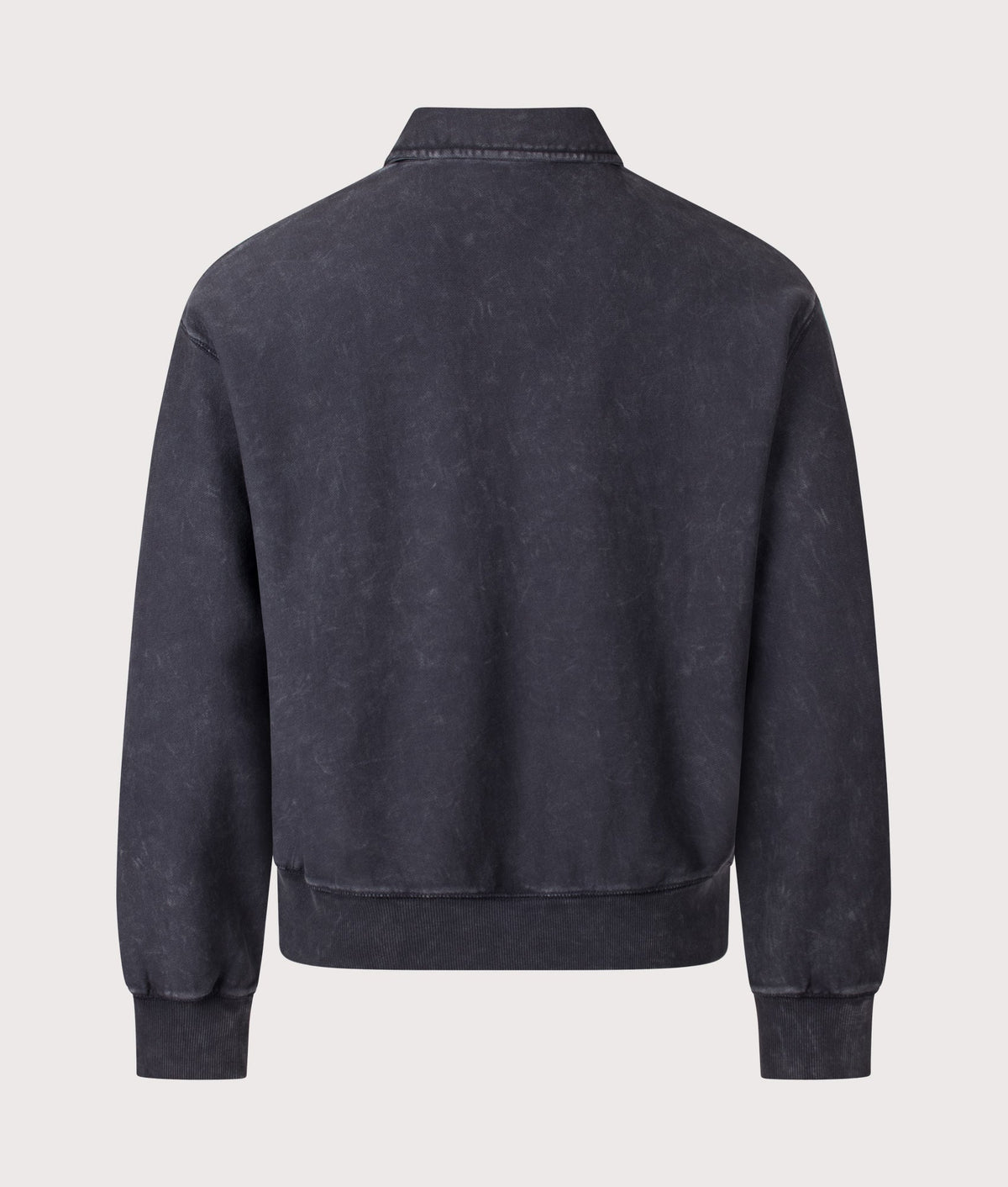Boxy Loose Fit Lambert Polo Neck Sweatshirt