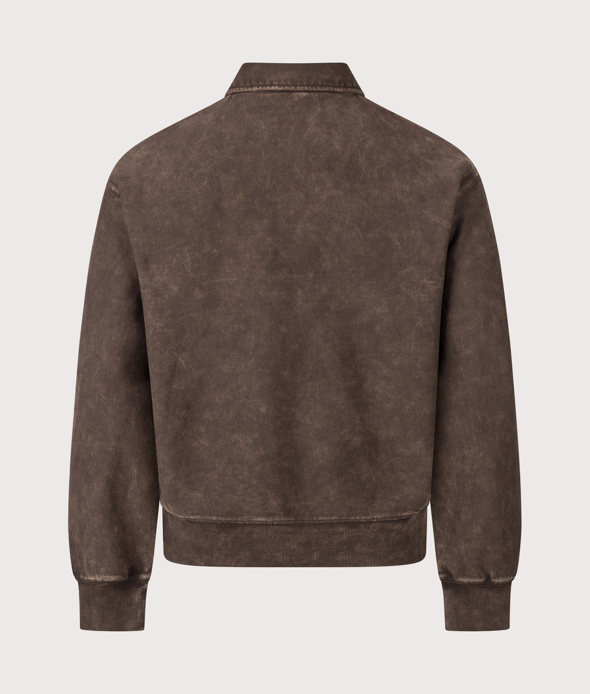 Boxy Loose Fit Lambert Polo Neck Sweatshirt