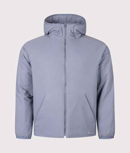 Regular Fit Flexible Insulated Zip Parka