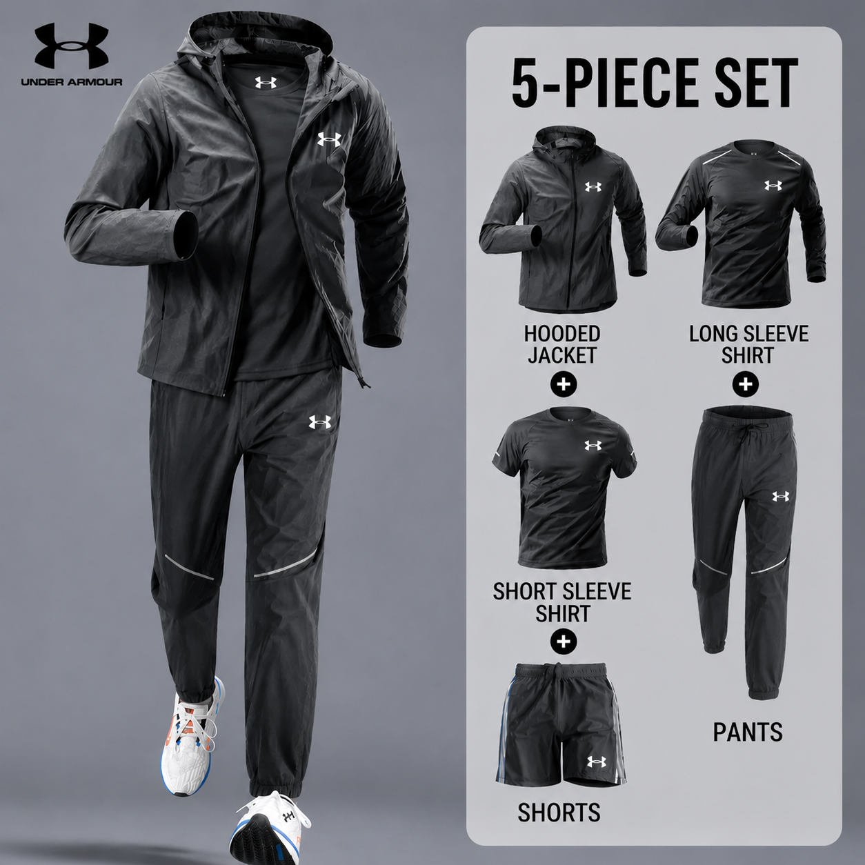 Premium five-piece casual suit