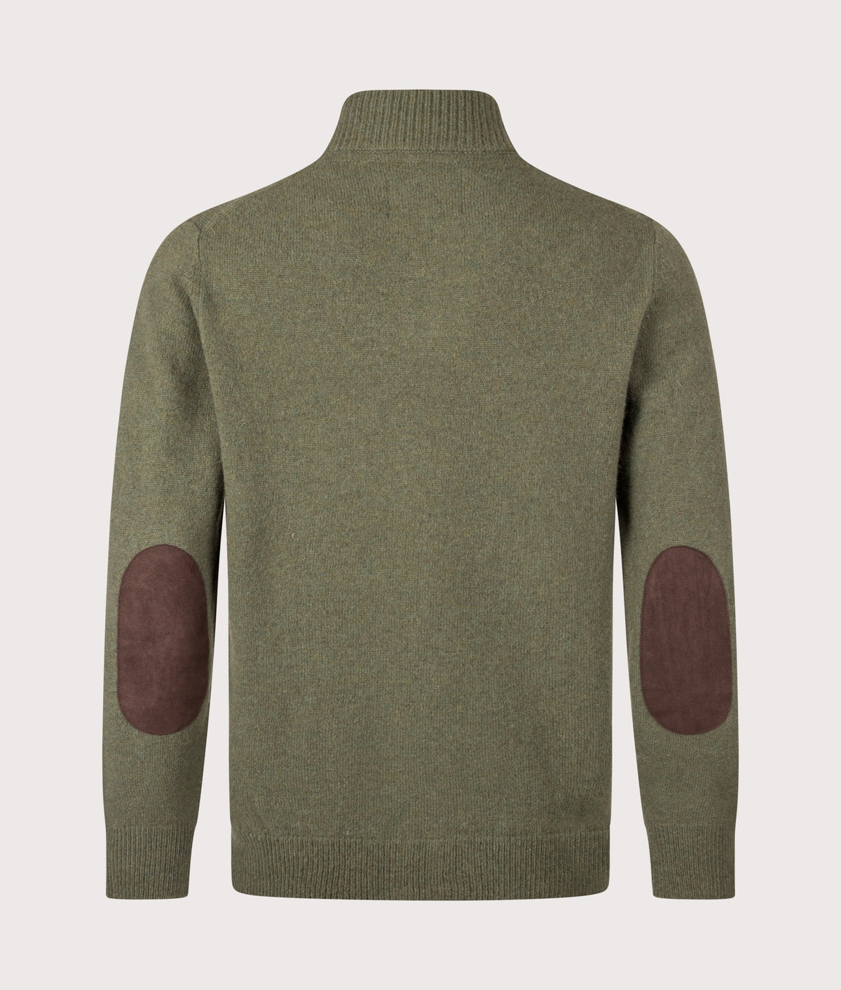 Essential Patch Zip Through Knitted Jumper