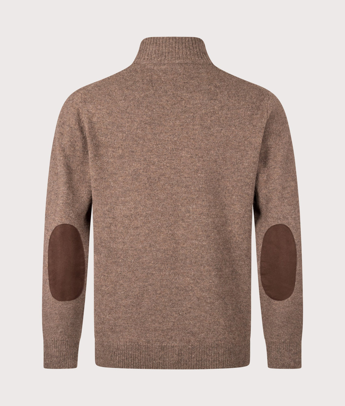 Essential Patch Zip Through Knitted Jumper