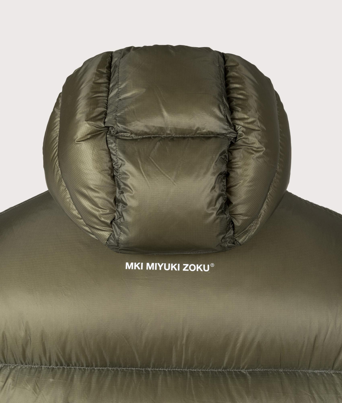 Translucent Hooded Bubble Jacket