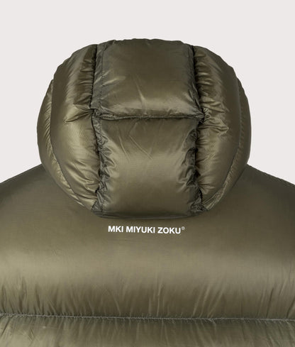 Translucent Hooded Bubble Jacket