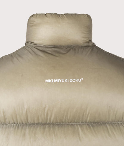 Translucent Funnel Neck Bubble Jacket