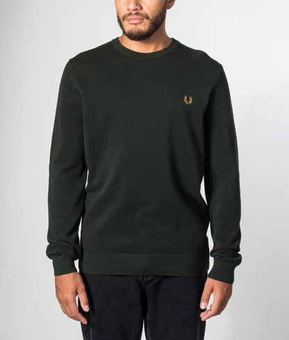 Regular Fit Piqué Stitch Jumper