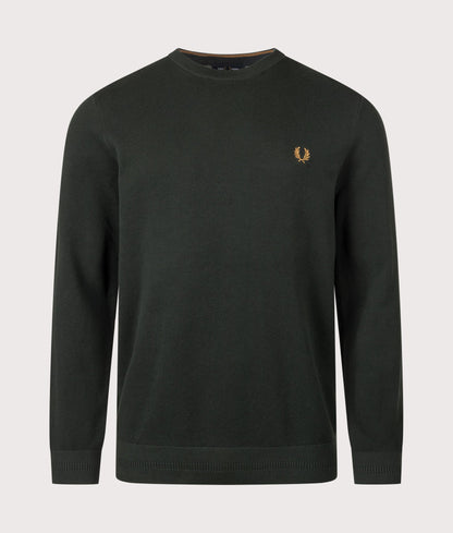 Regular Fit Piqué Stitch Jumper