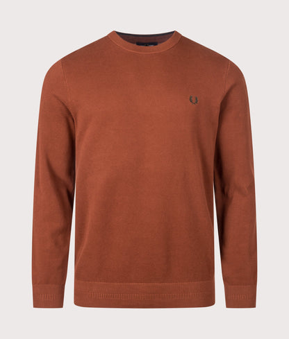Regular Fit Piqué Stitch Jumper