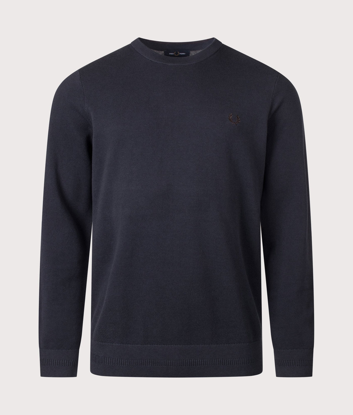 Regular Fit Piqué Stitch Jumper
