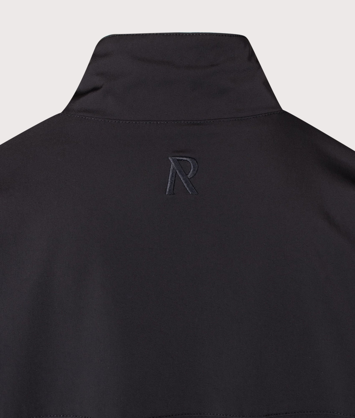 Oversized Initial Nylon Track Jacket