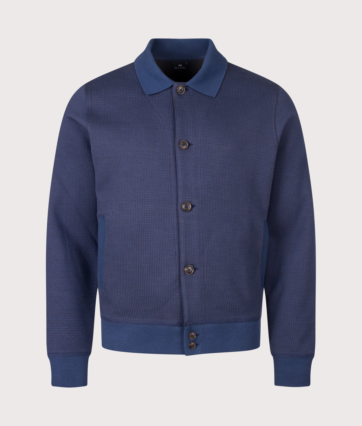 Regular Fit Contrast Stitch Cardigan