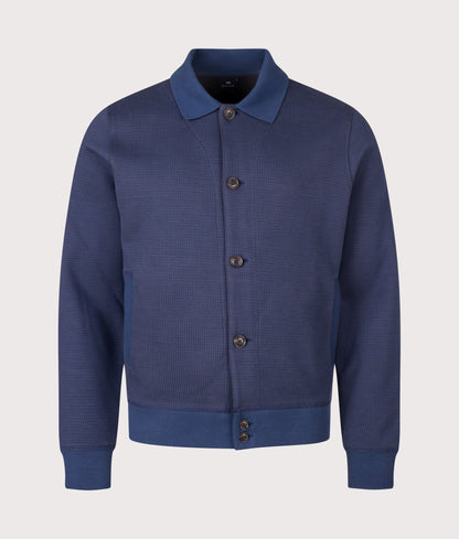 Regular Fit Contrast Stitch Cardigan