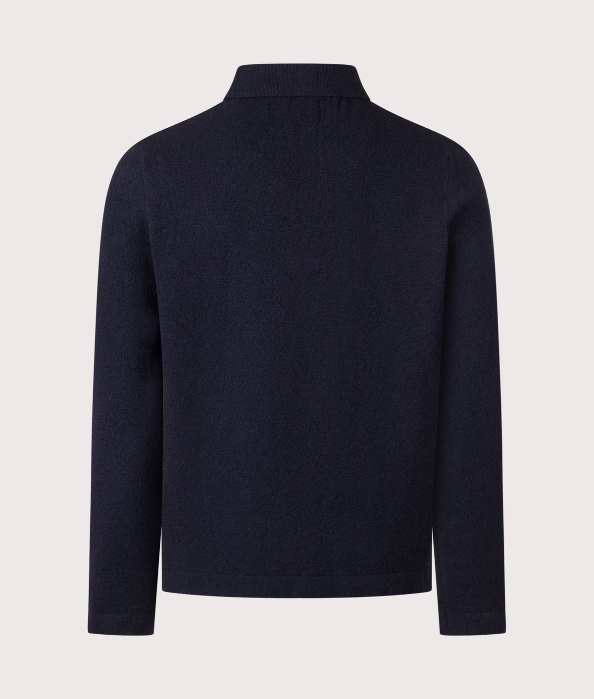 Bearsted Knitted Quarter Zip Polo Shirt
