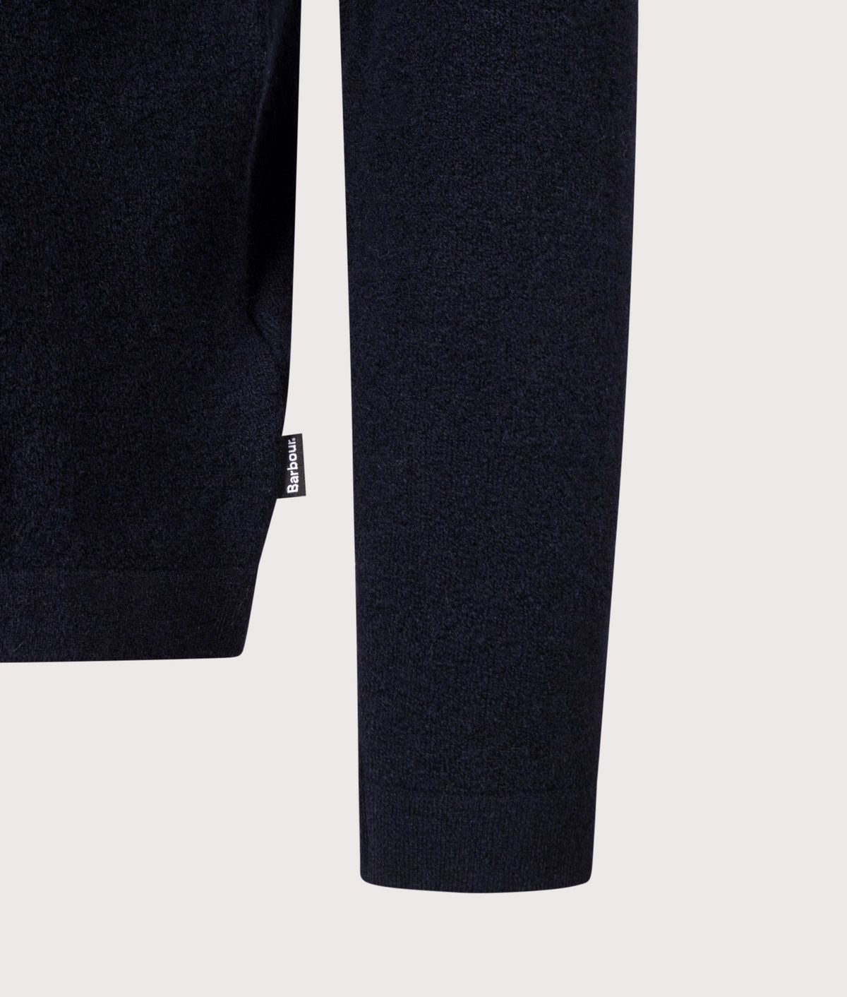 Bearsted Knitted Quarter Zip Polo Shirt
