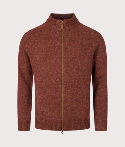 Regular Fit Talder Zip Through Jumper