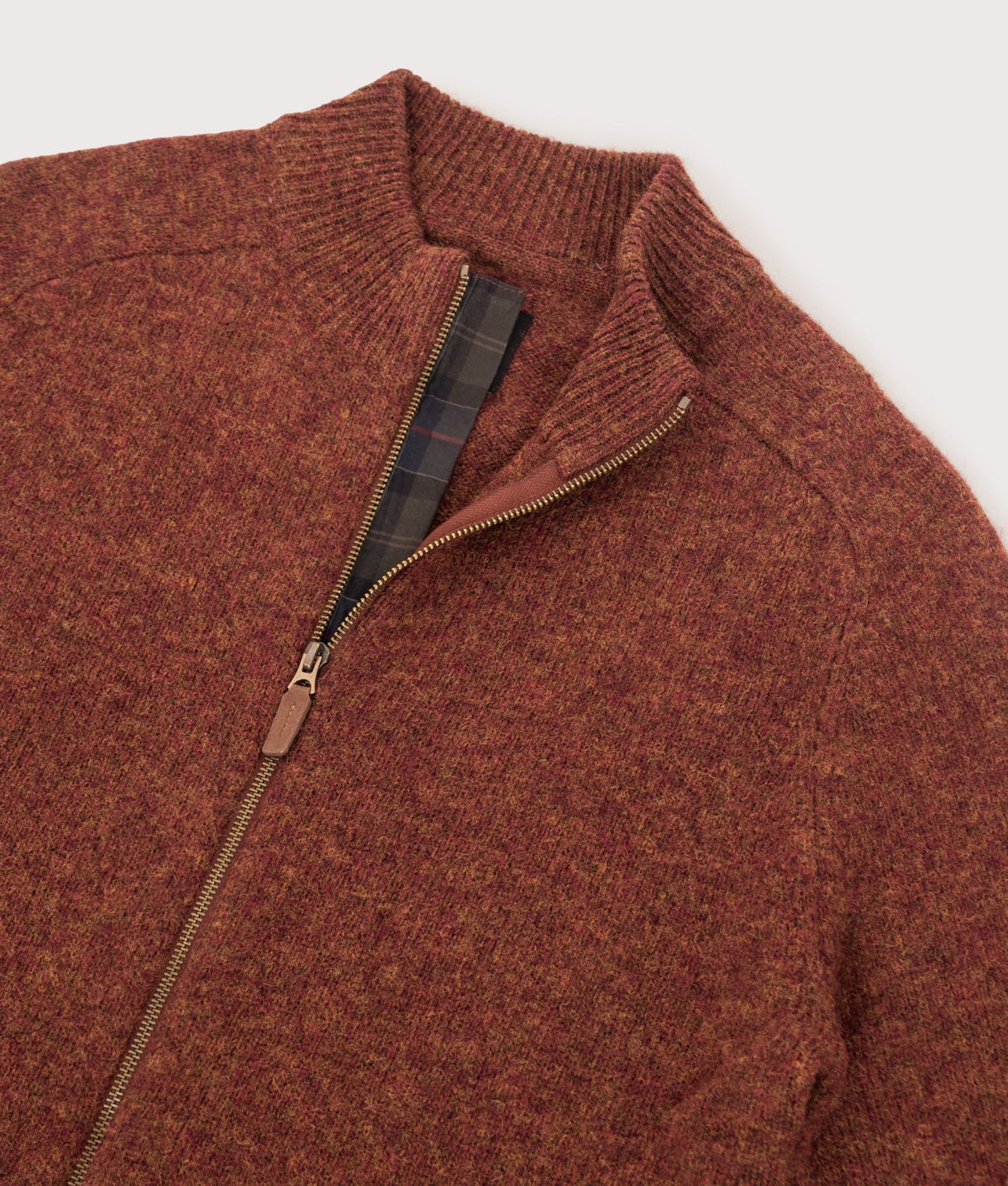 Regular Fit Talder Zip Through Jumper