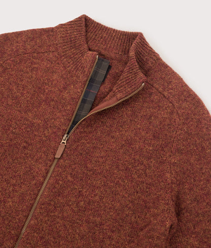 Regular Fit Talder Zip Through Jumper