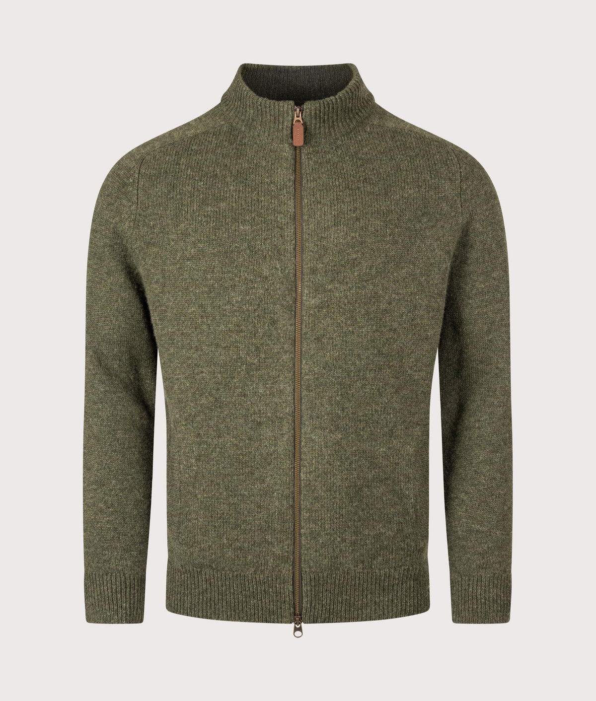 Regular Fit Talder Zip Through Jumper